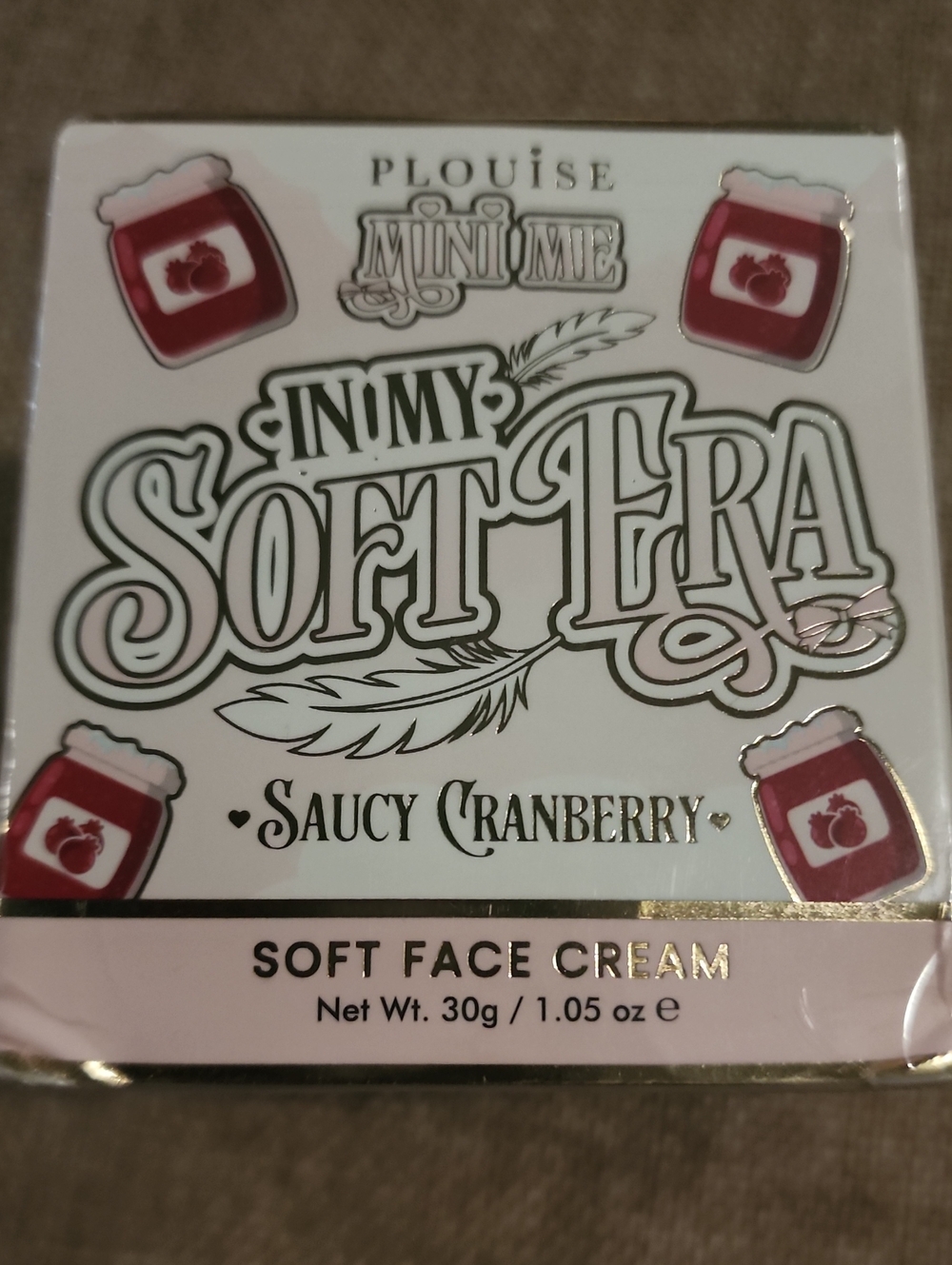 Plouise Mini Me In My Soft Era Saucy Cranberry Soft Face Cream